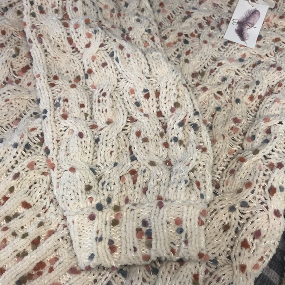 Jessica Simpson Confetti Crewneck Sweater-Size Small - NWT - Picture 5 of 7